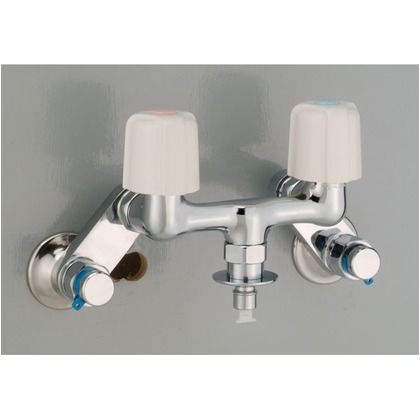 吸気弁付洗濯混合栓