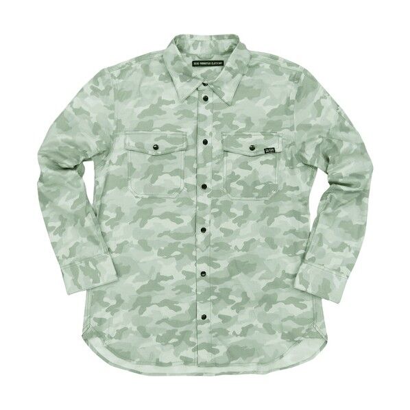 MWB BM78ミリタリーシャツ カモフラグレー LL 183983 1点
