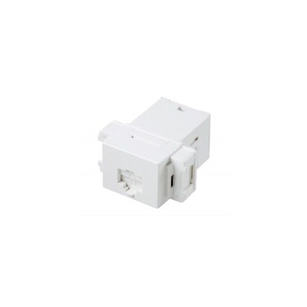 サンワサプライ JIS対応RJ-45モジュール LA-FP-MJ3K 1点...