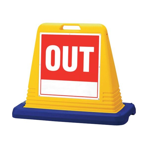 サインキューブ OUT 片WT付