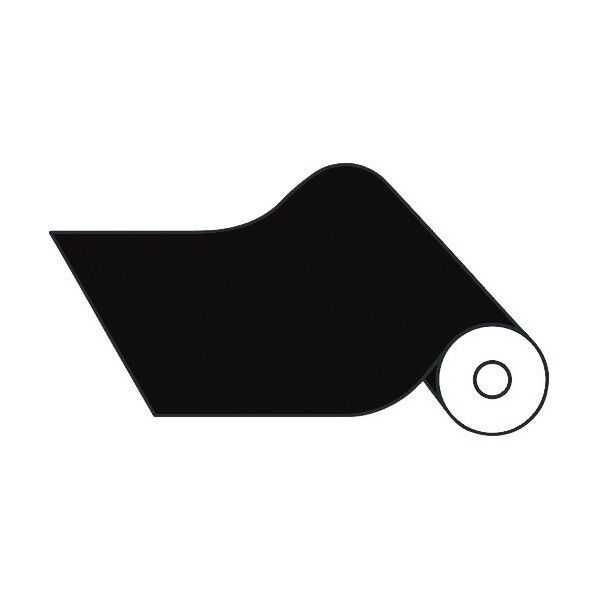 カッティングシート 屋内用 450mm×12m 黒 カッティングシート-791BK 1個