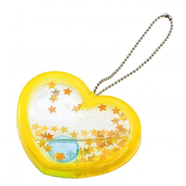 UVレジンクラフトキット ハートシェイカーキーホルダー シリコン型付き