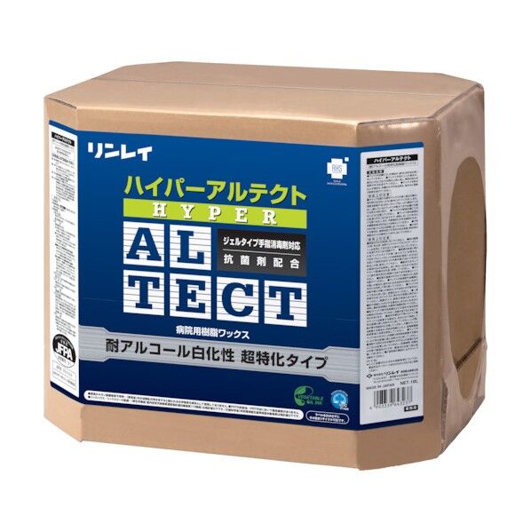 病院用樹脂ワックス ハイパーアルテクト 18L RECOBO (耐アルコール白化性強化タイプ) 635831 1点