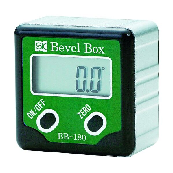 デジタル角度計 ベベルボックス BB-180 1個