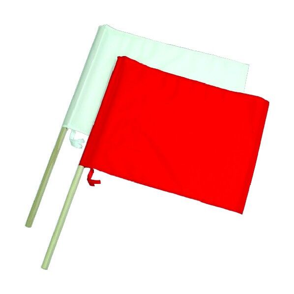 工事用旗ナイロン製 76909 2本