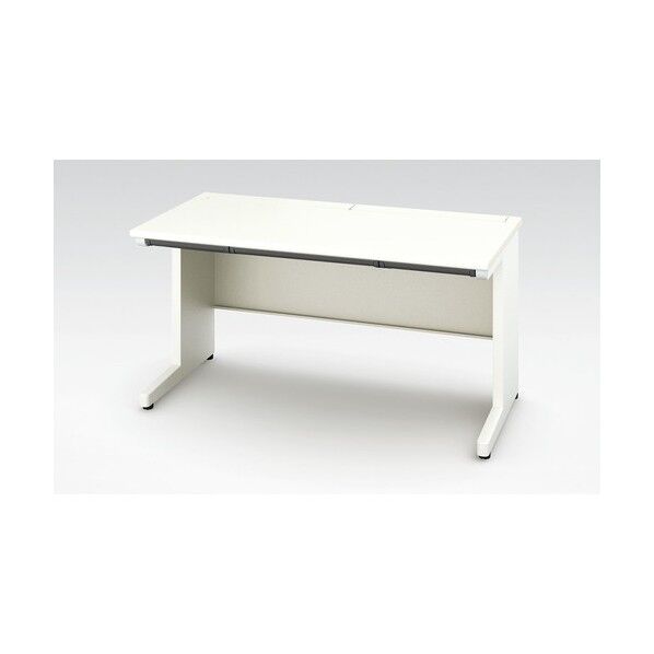 平デスク(浅型引出し仕様) XEHH147F-S-WH 1点