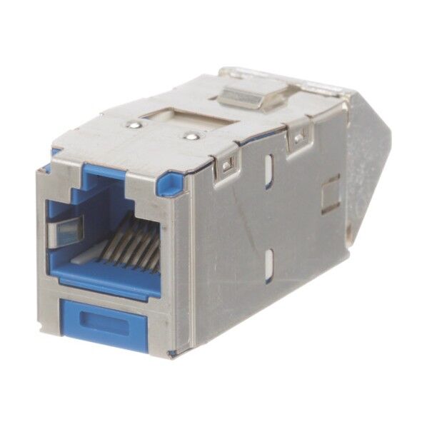 シールド付きモジュラージャック(カテゴリ6・上下45度アングル)