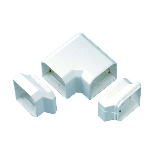 配管化粧カバー ひねり90°エルボ (85タイプ) 16.9cm MN85 1点