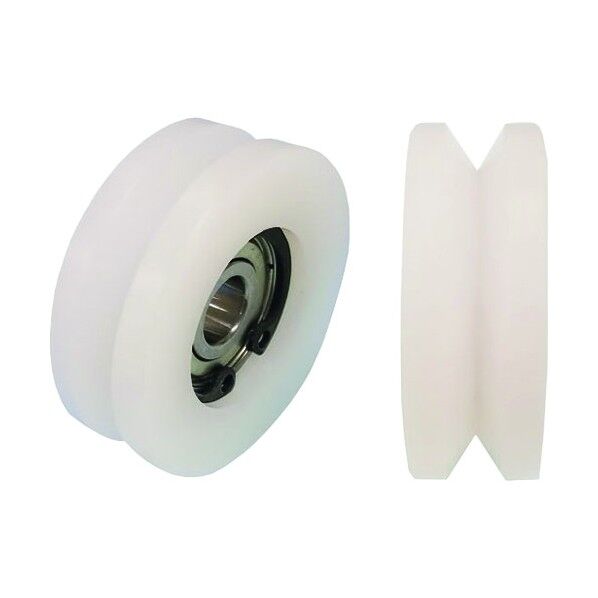 樹脂プーリーV溝 ステンレス EVMW-1260-SUS 1点