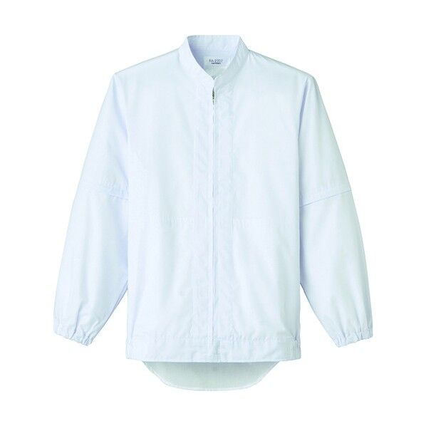 長袖 半袖両用ジャンバー白 FA-2707-L 1点