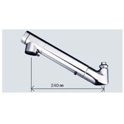 浄水器内臓吐水パイプ13(1/2)用(寒冷地用) ZS202Z 1