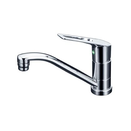 流し台用シングルレバー式混合栓（eレバー）200mmパイプ付（寒冷地用） KM5011ZTR2EC 1