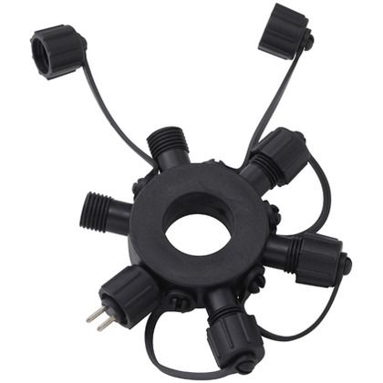 ローボルトガーデンライト専用ジャンクションプラグ