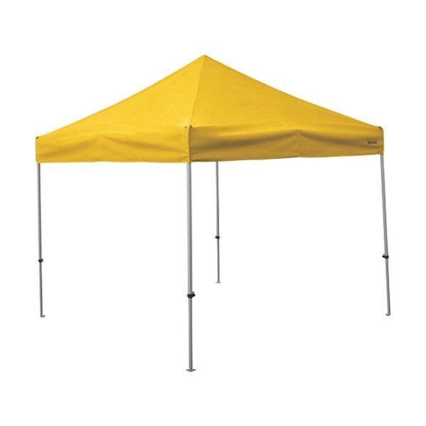 かんたんてんと 3.0m×3.0mオールアルミフレーム 黄 KA/6WA-Y 1点