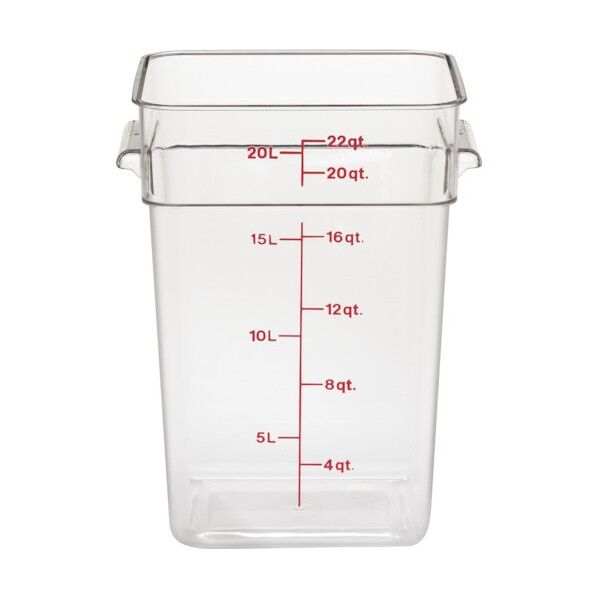 角型コンテナー/クリアー 22SFSCW(135) 1点