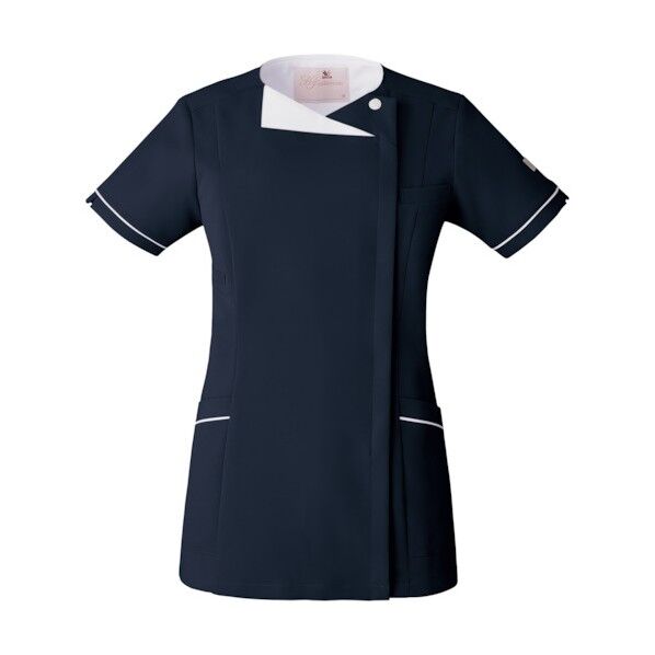 レディスジップスクラブ Dネイビ×ホワイト