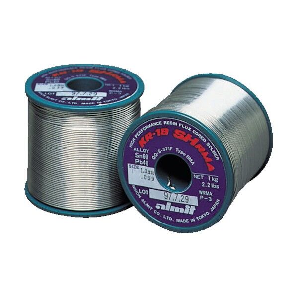 鉛入りやに入りはんだ KR-19SH RMA