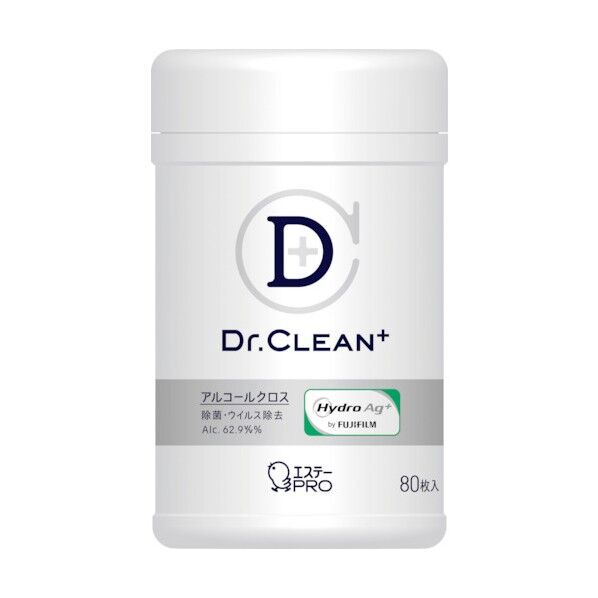 Dr.CLEAN+除菌・ウイルス除去アルコールクロス本体 ST90996 80枚