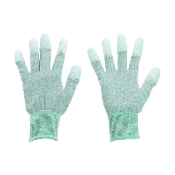 銅繊維入ESD手袋 指先コートタイプ