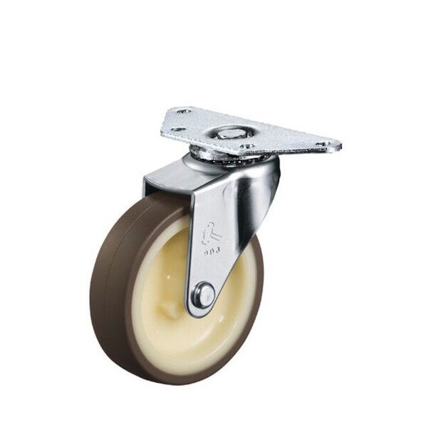 Eシリーズコーナータイプ自在ウレタン車65mm 220E-UR65-BAR01 1点