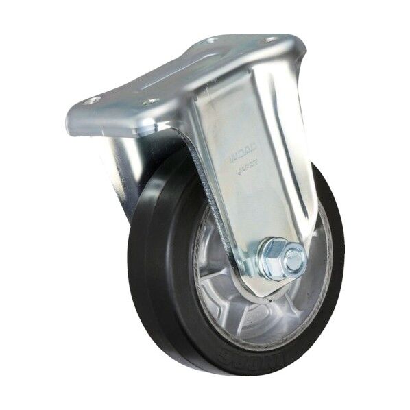 重荷重用キャスター(ゴム車) 固定