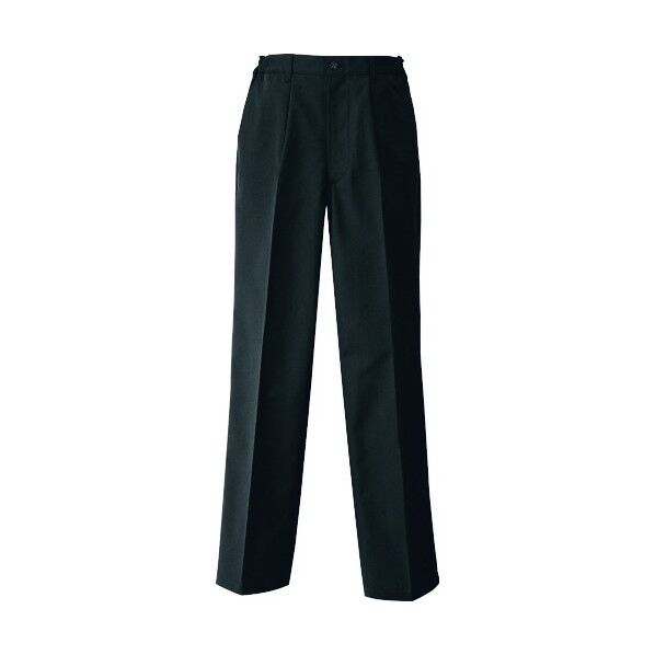 メンズシャーリングチノパンツ(1タック) 008ネイビー 5L HS2602 1