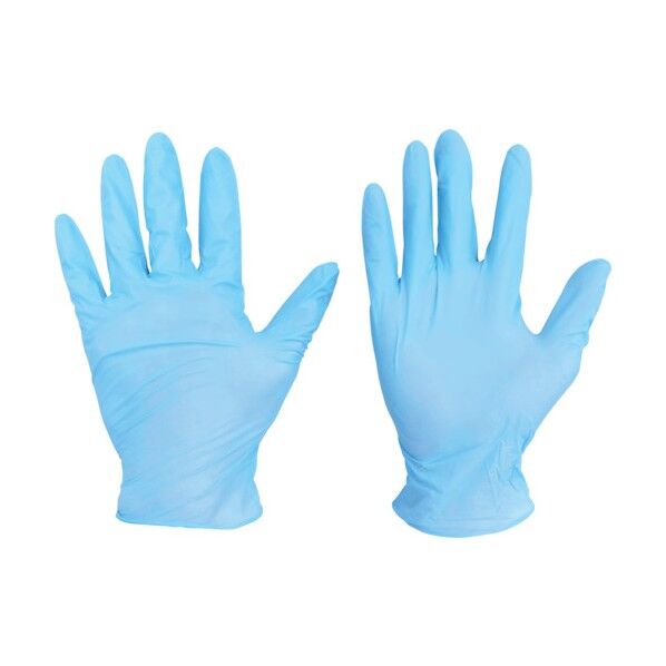 ニトリル手袋 アクセラレーターフリー ベルテ718 L 粉無 VERTE-718-L 200枚