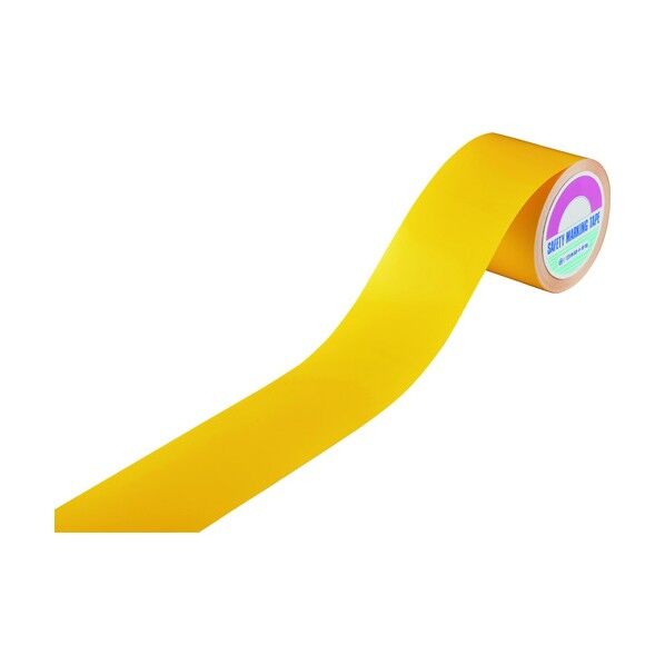 ビバスーパーラインテープ BSLT1002‐Y 黄 100mm×20m 105213 1個