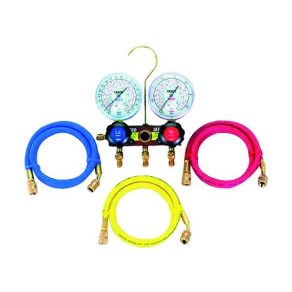 ゲージマニホールドキット(R404A、R407C、R507A、R134a) TA124A-2 1