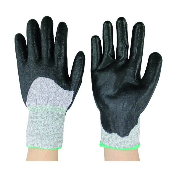 高耐切創性手袋ニトリルナックル M #496-M 1点