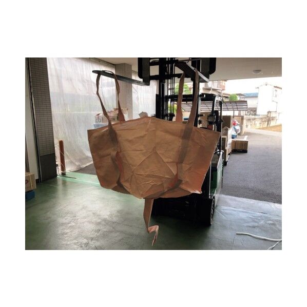 フレコンバッグ 排出口無 865mm×865mm×高さ700mm 500kg W-620 1点