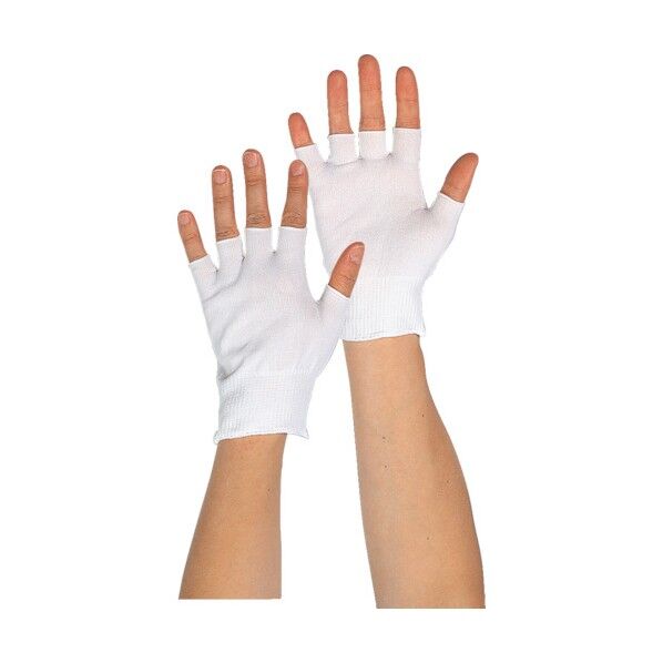 クリーン用半指インナー手袋 13ゲージ