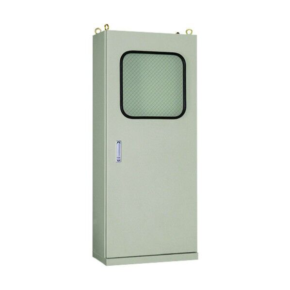 窓付自立制御盤キャビネット EM35-714A 1個