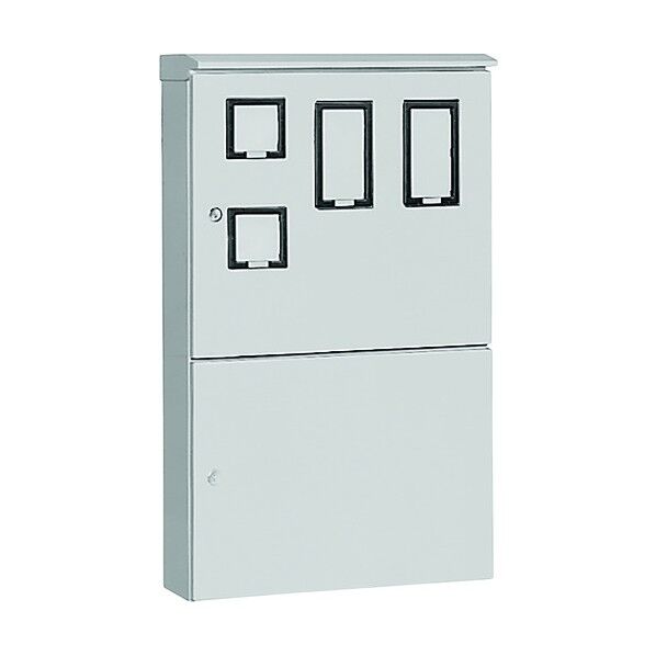 ステンレス引込計器盤キャビネット SOMS-44B 1個