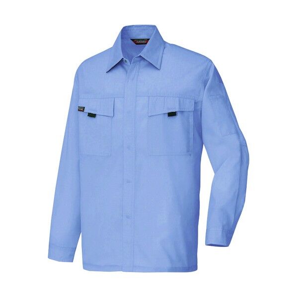 長袖シャツ（男女兼用）（薄地） 076ミストバイオレット L 5575 1