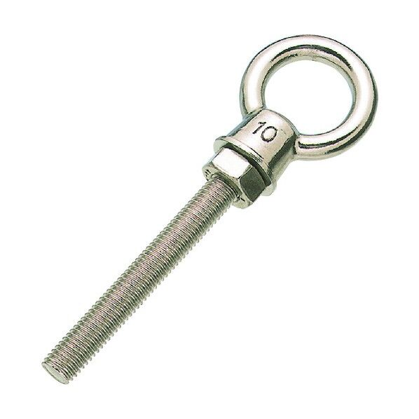 ステンレス K型ロングアイボルト ブネジ ネジ長さ60mm B-2207 1点