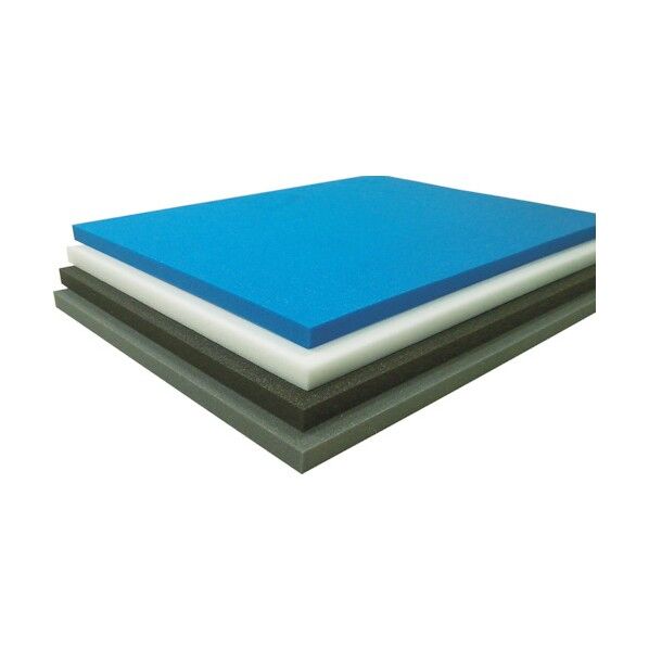 発泡ポリエチレンシート ソフト 5mm 1mX1m 青 1枚1袋梱包 TPES-0510B-1 1枚
