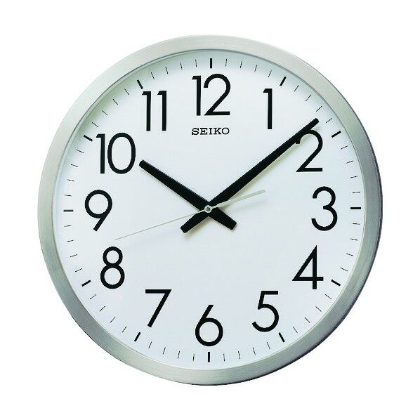 オフィスクロック直径350×34金属枠