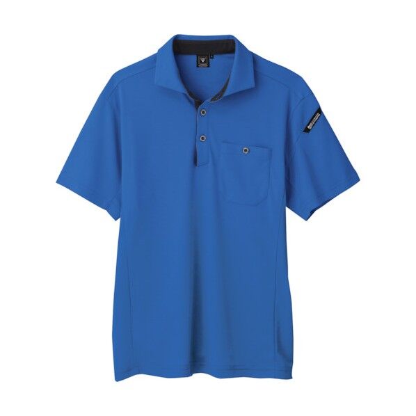 エコ制電半袖ポロシャツ 5L 6090-46-5L 1点