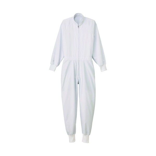 男女兼用ツナギ ホワイト CD-619-M 1点
