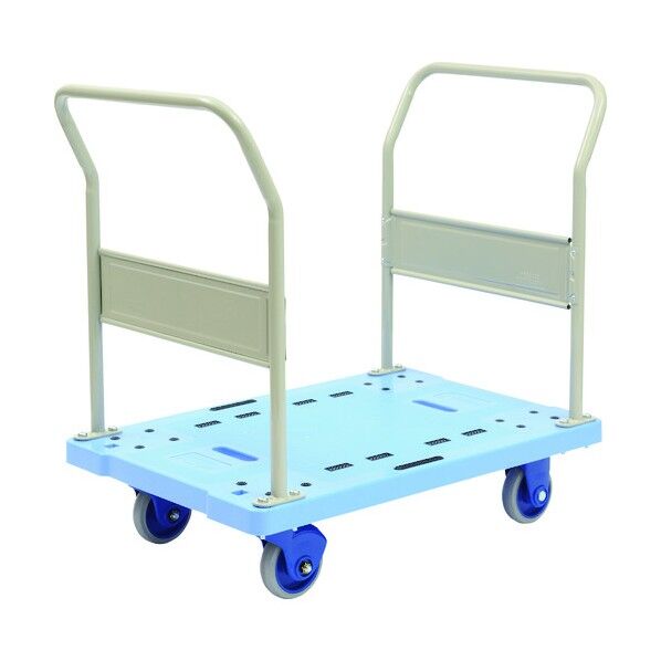 大型環境静音樹脂台車 両ハンドル固定式 NP-303GS 1点