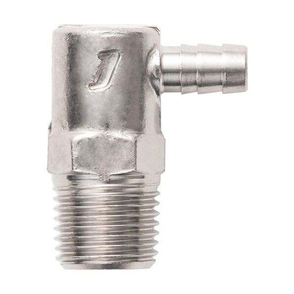 ハンディタッチ継手 エルボ 6×4mm PT1/8 BL-6X4-PT1/8-BSN 1点