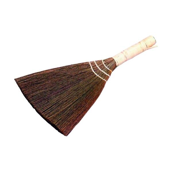 卓上ホウキ(イ草) BHU0101 1個