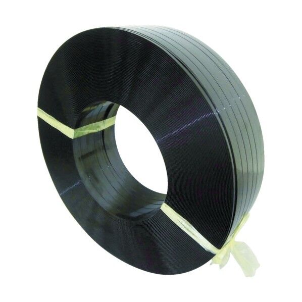 積水 ポリエステルバンド1605×1100M-黒 360 x 360 x 150 mm PET1605M 1巻