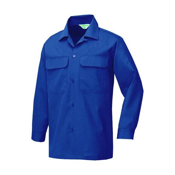 長袖シャツ（男女兼用）（薄地） 006ブルー S 530 1