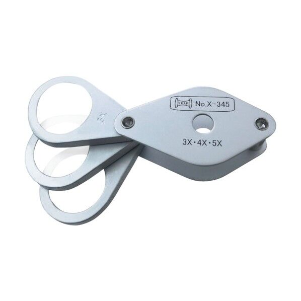 2枚出ルーペ 3× 5× X-35 1点