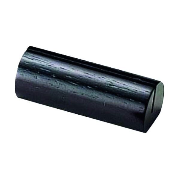 木製カード立テ(丸型) 木理-42 黒 PEI1901 1個