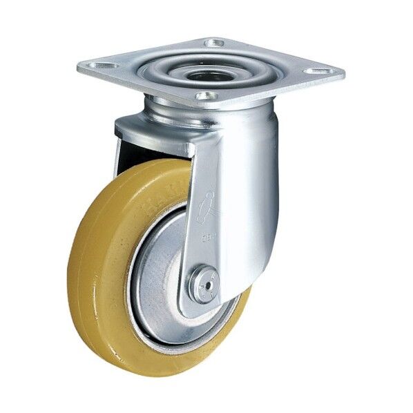 520Mシリーズ自在ウレタンB車125mm 520M-URB125-BAR01 1点