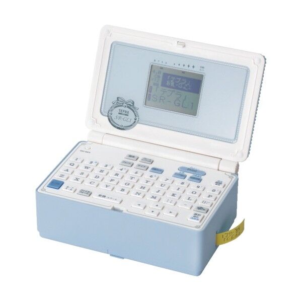 ラベルライタ-「テプラ」PRO 青 SR-GL1BLUE 1個