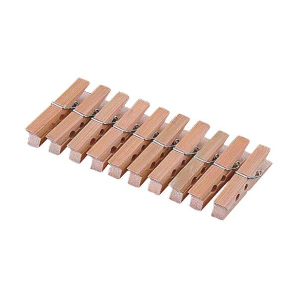 竹 クリップ (10個付) KKL2401 1個